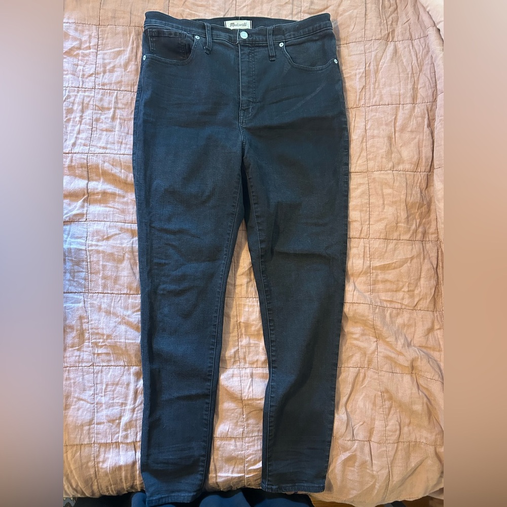 Madewell 11” high rise skinny